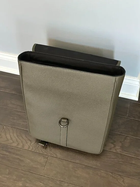 Coach Olive Green Blaine Pebble Leather Backpack *NWOT* - Picture 7 of 15